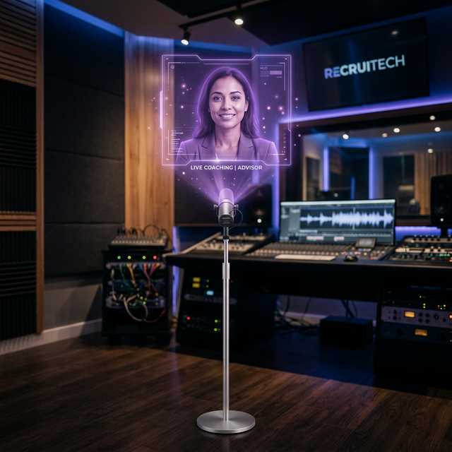 Coach IA vocal pour entretien d'embauche